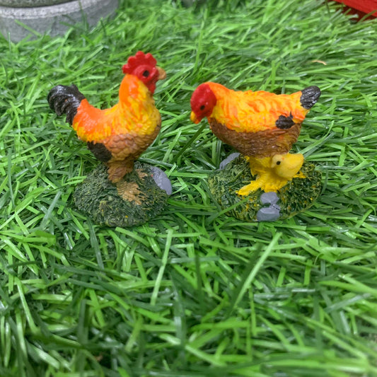 Cock and Hen Pair - M29