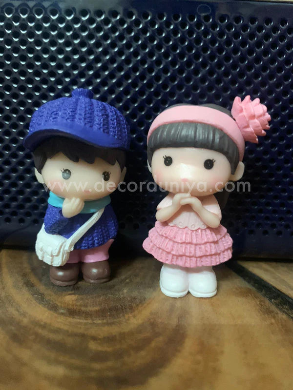 Boy and Girl Miniature-M68-C