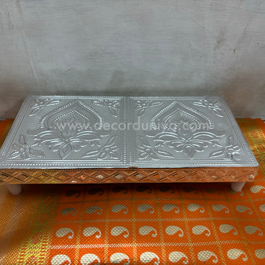 Wooden Meenakari Manai - MAN2