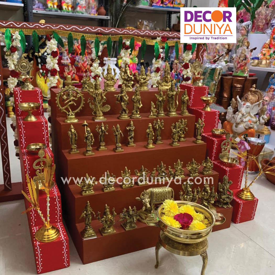 Miniature Golu Brass -Entire Set - MBS01