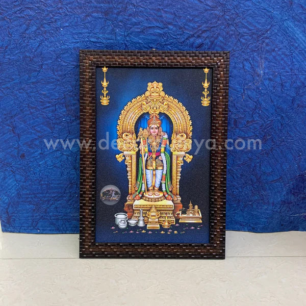Rajaalangara Murugar Painting with Print Frame - MF4