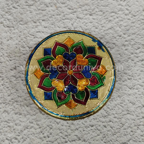 Meenakari Poori Box - MKB1