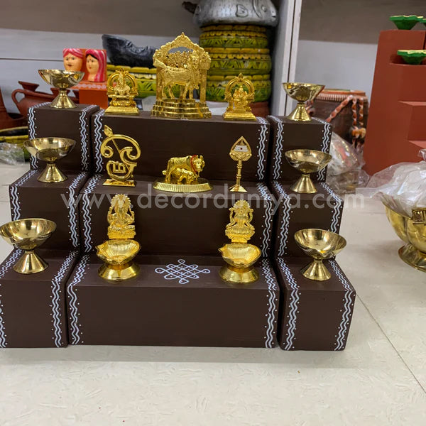3 Steps Mini Golu Padi with idols - MS14