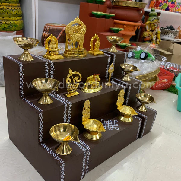 3 Steps Mini Golu Padi with idols - MS14