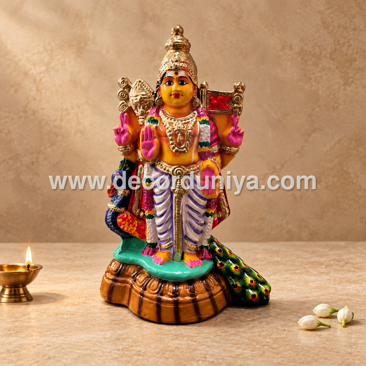 Murugar | Golu Bommai | Decor Duniya Golu Dolls | Navaratri Golu Bommai - TK961
