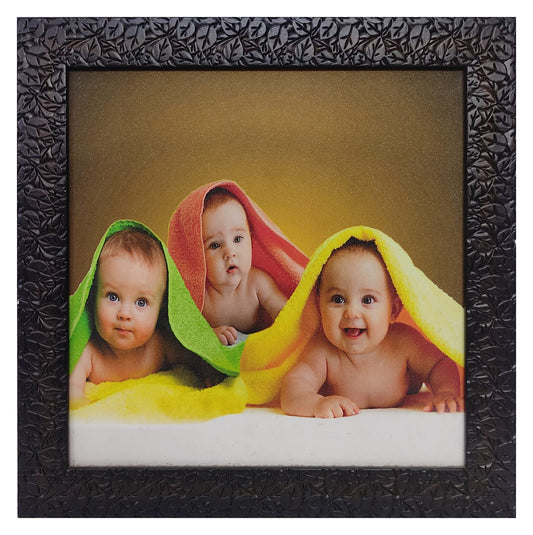 Cute Babies Painting with Print Frame - PF0013