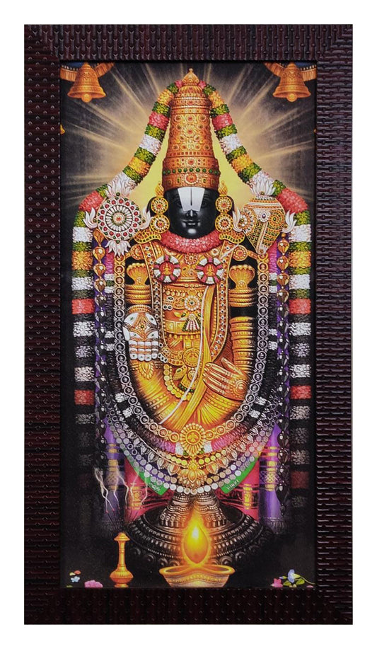 Srinivasa Perumal Painting with Print Frame - PF0022