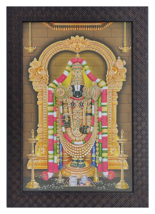 Srinivasa Perumal Painting with Print Frame - PF0023