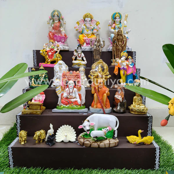 5 Step Polyresin Idols Golu - Entire Set - PG103
