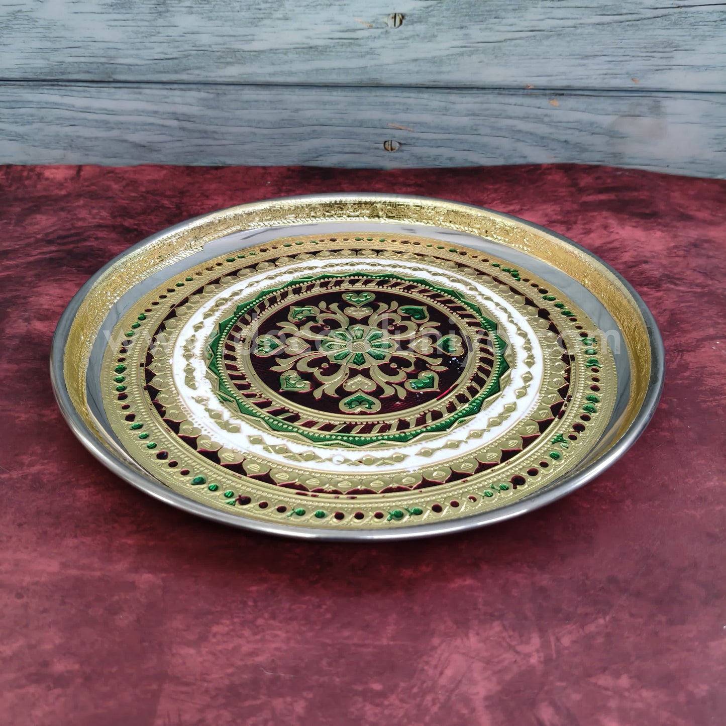 Meenakari Plate 9” - MP3