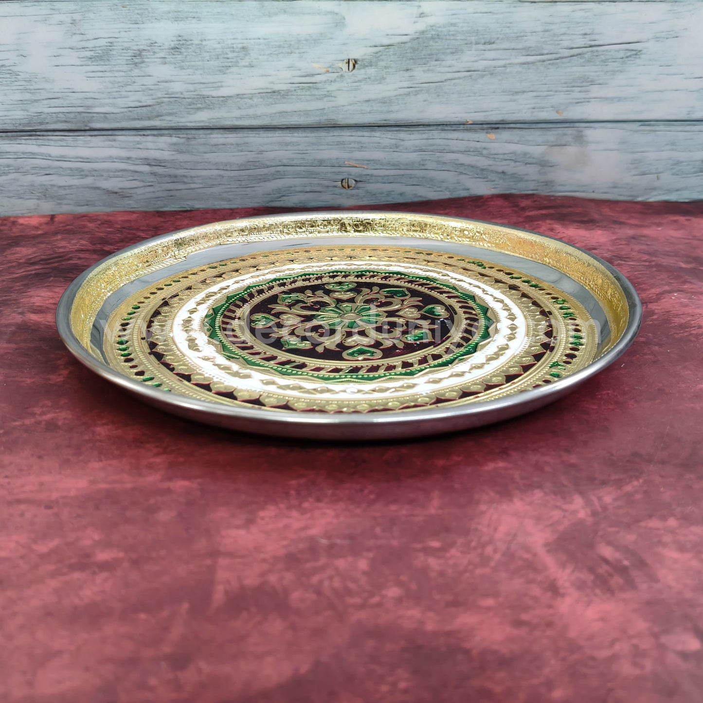 Meenakari Plate 9” - MP3