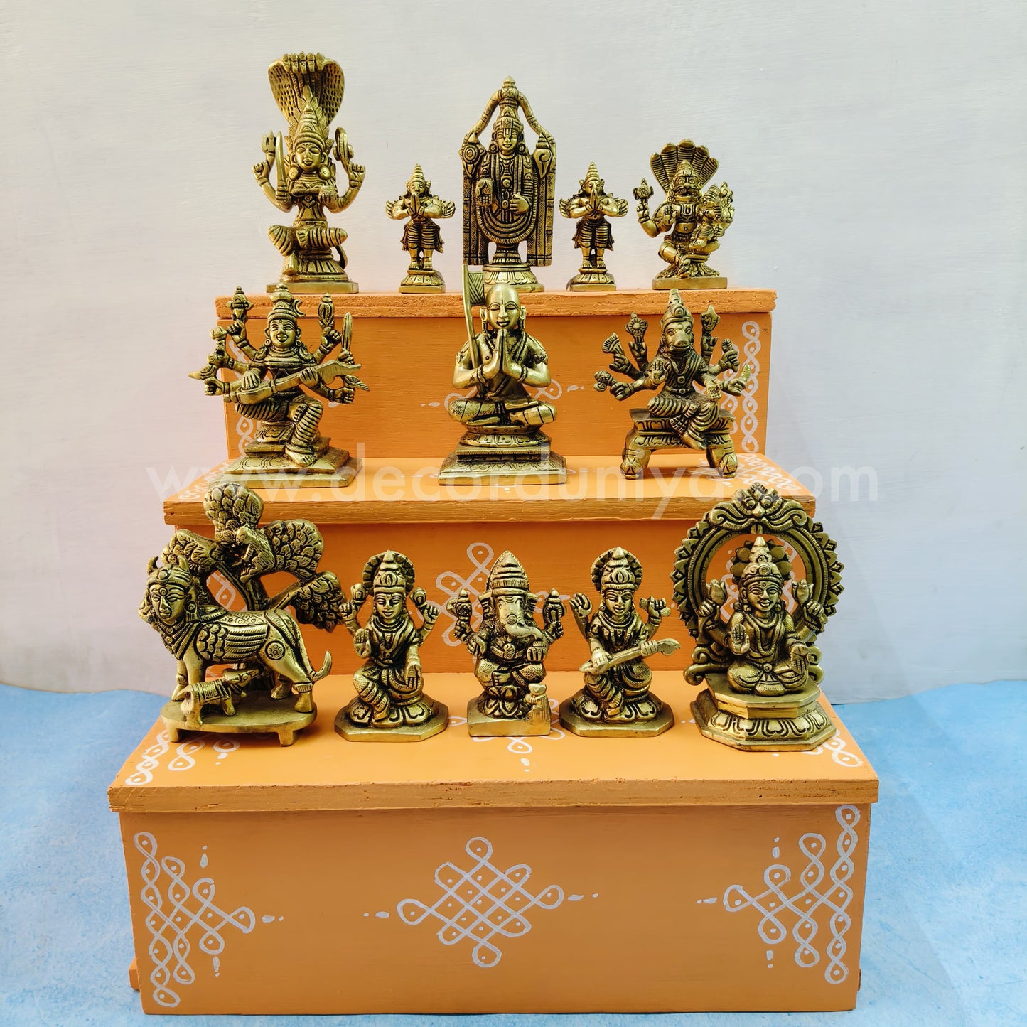 Miniature Golu Brass - Entire Set - MGB1
