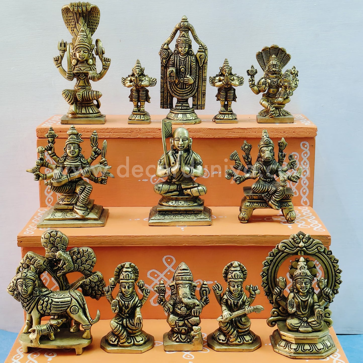 Miniature Golu Brass - Entire Set - MB109