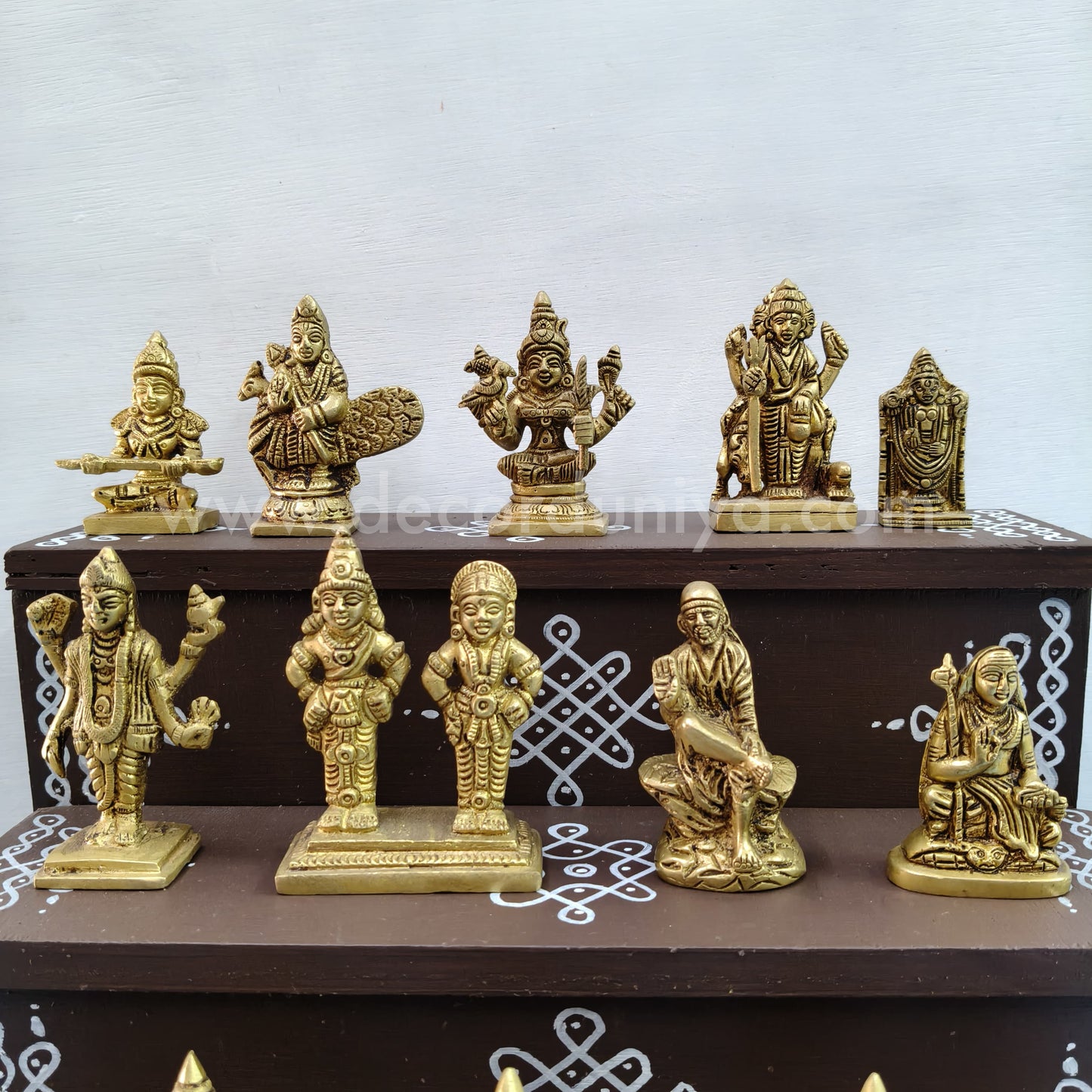 Miniature Golu Brass -Entire Set - MGB2