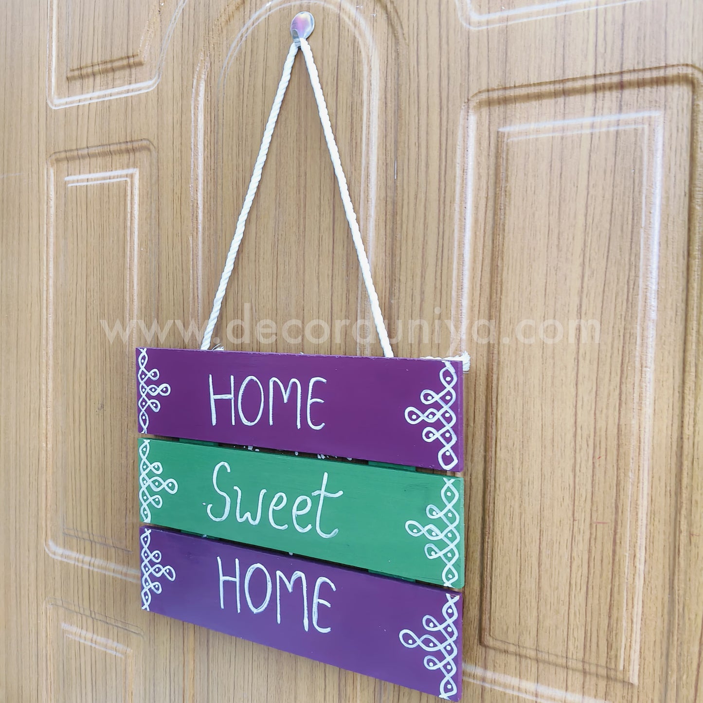 Wooden Quotes Wall Hangings | Home Sweet Home - HSH6