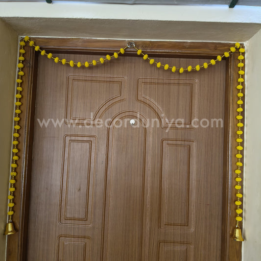 Fabric Flower Thoranam - PFT08 - Pack of 2 pcs-c