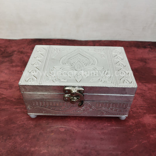 Meenkari Wooden Jewel Box - MN130