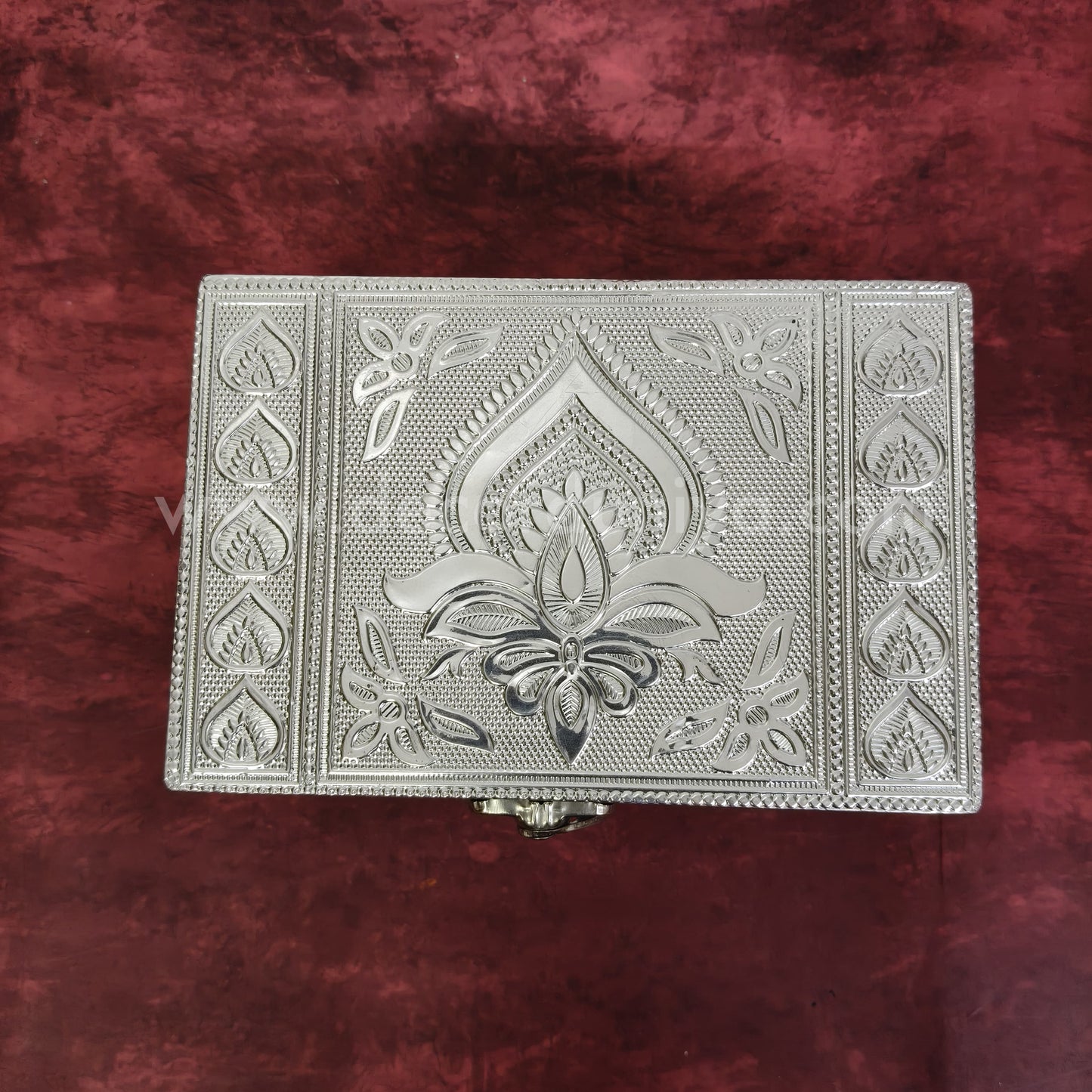 Meenkari Wooden Jewel Box - MN130