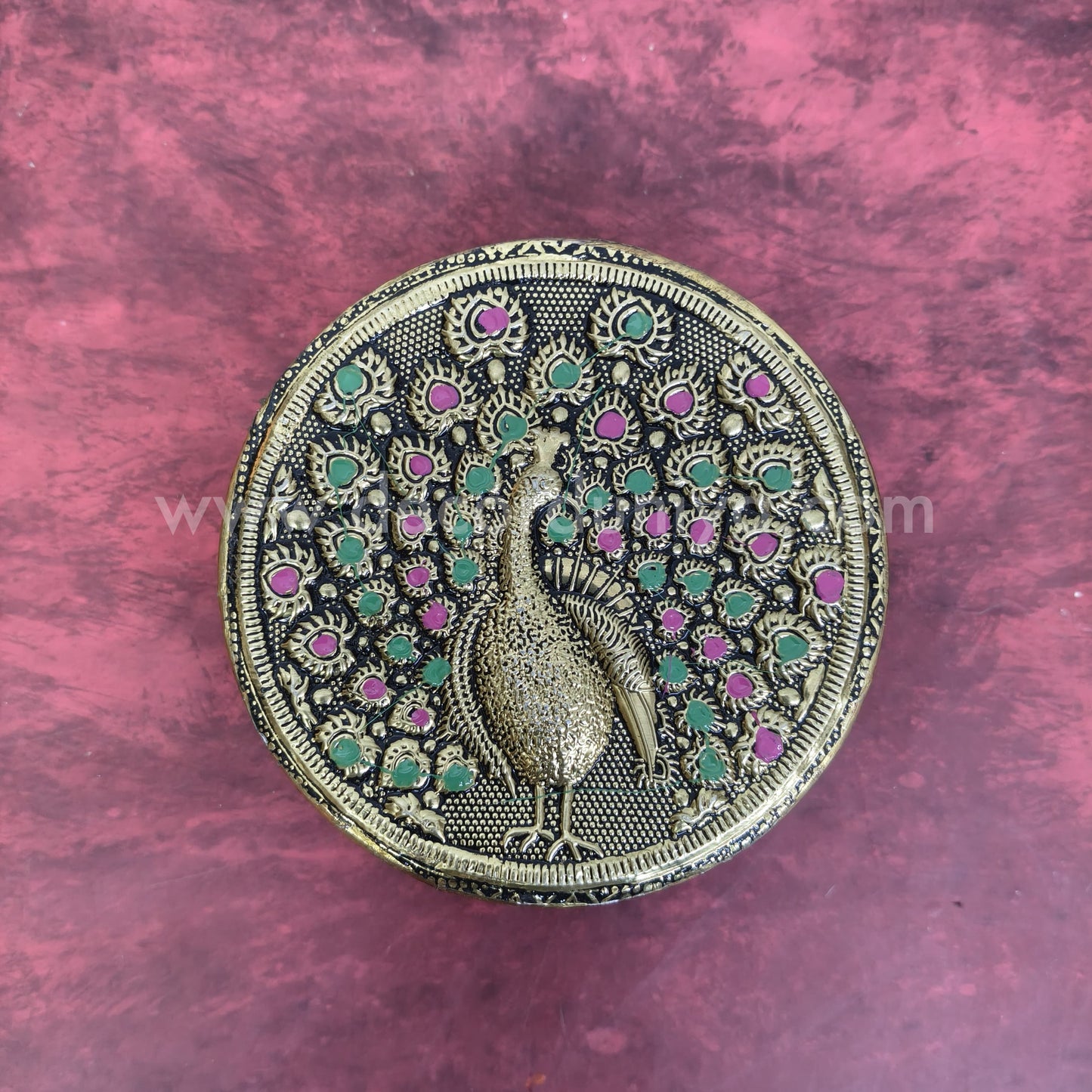 Meenakari Poori Box - MN133