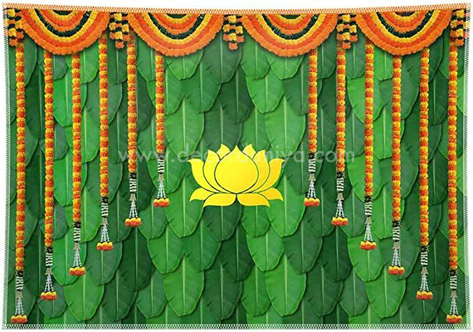 Pooja Backdrop - BD4