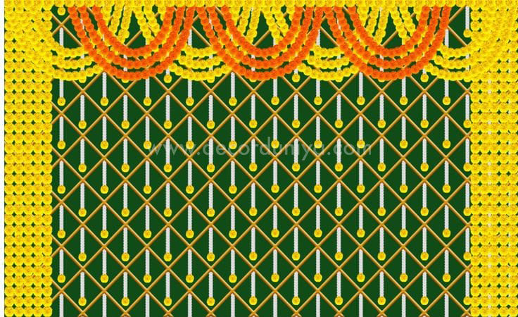 Pooja Backdrop - BD1