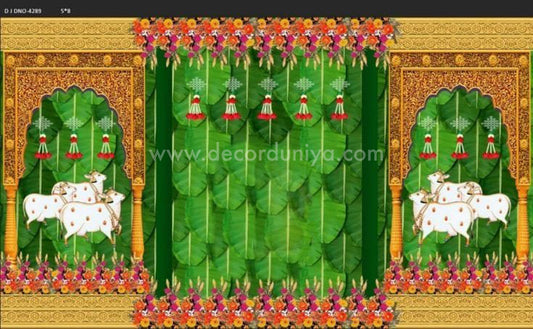 Pooja Backdrop - BD10