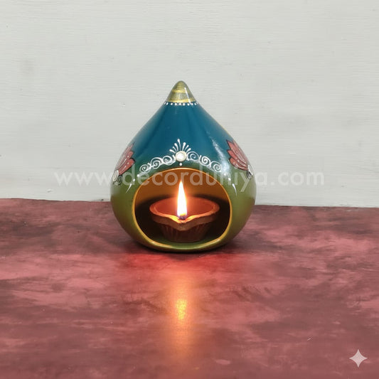 Hand Crafted Coconut Agal Vilakku - VSF1014