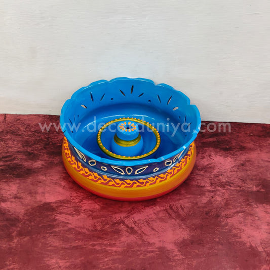 Hand Crafted Urili with Vilakku - VFS1075