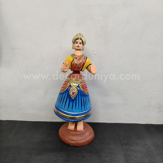 Thanjavur Dancing Doll | Height - 12 inches - TD121-PR