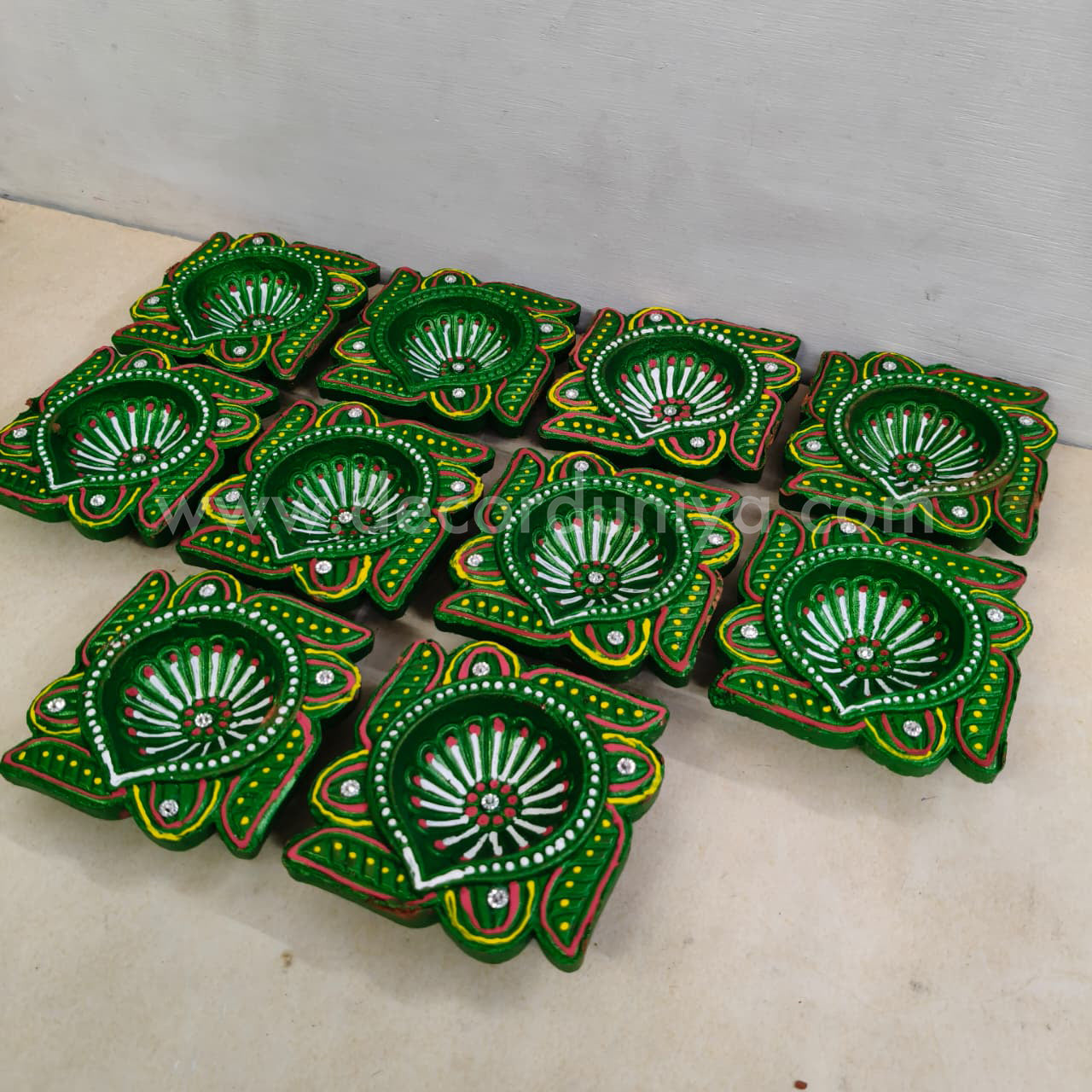 Clay Agal Vilakku Diya - OCT3- Set of 10 Nos