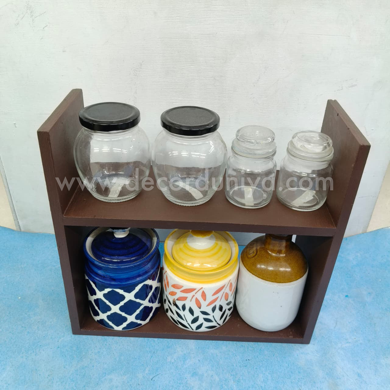 Wooden Spice Rack | Floating Shelf | Wall Shelf - DD1212