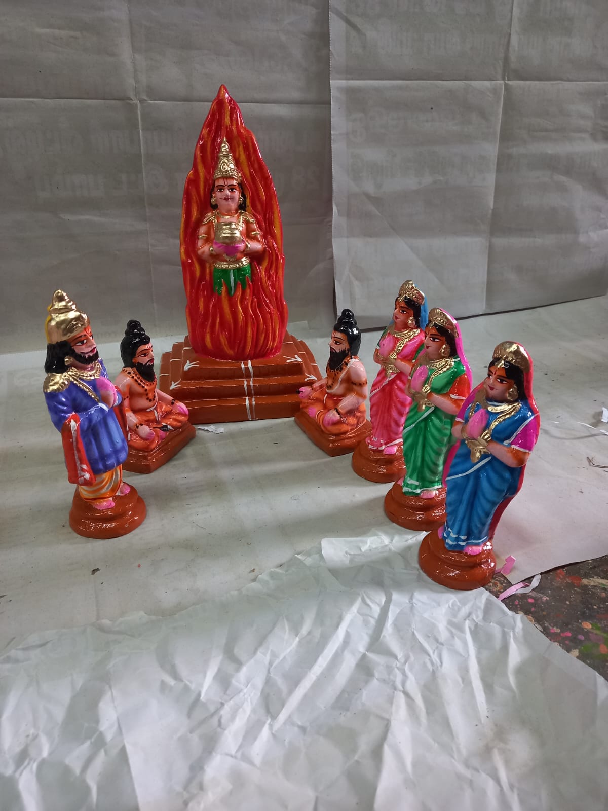 Ramayanam Full Set - 22 Scenes | Decor Duniya Golu Doll | Navaratri Golu Dolls - TK711