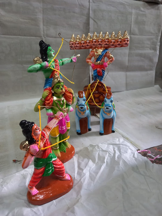 Ramayanam Full Set - 22 Scenes | Decor Duniya Golu Doll | Navaratri Golu Dolls - TK711