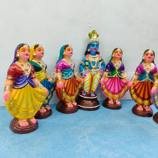 Krishna Gopika Set - TK54