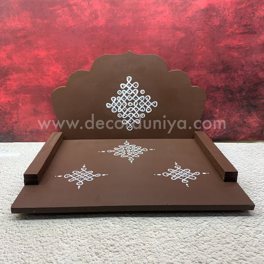 Wooden Hand Crafted Pooja Mandapam -  PM1
