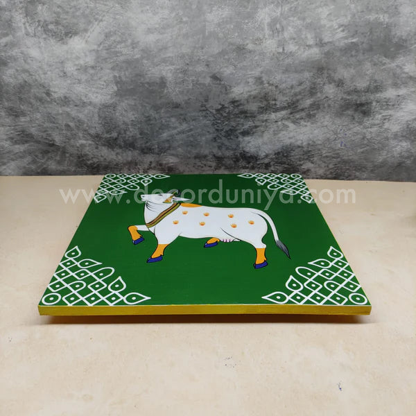 Wooden Pichwai Kolam Manai | Wall Hanging - PM1