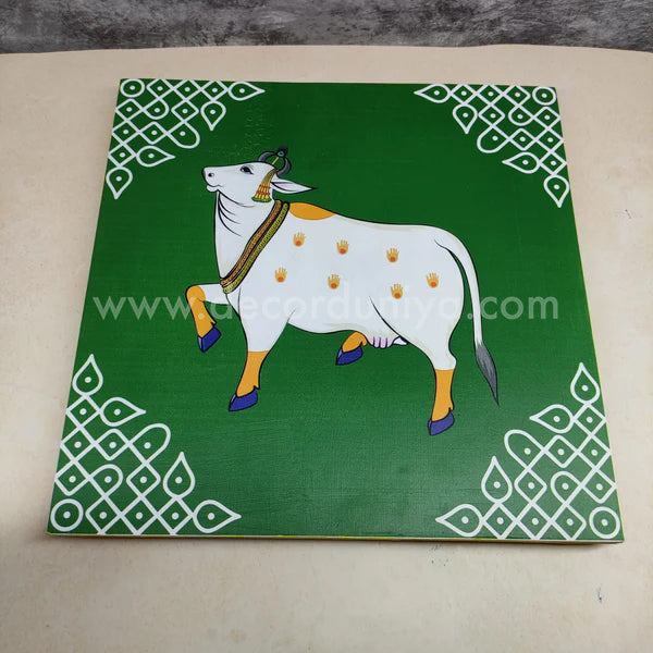 Wooden Pichwai Kolam Manai | Wall Hanging - PM1