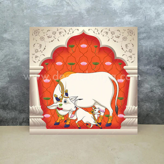 Wooden Pichwai Manai | Wall Hanging - PM3