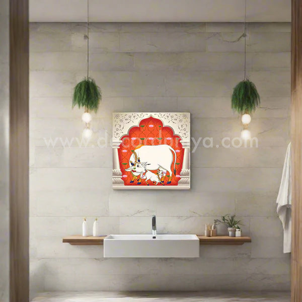 Wooden Pichwai Manai | Wall Hanging - PM3