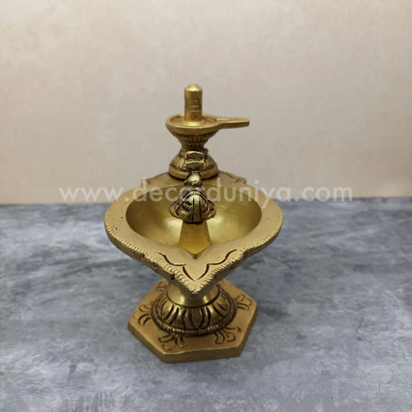 Antique Brass Pradosha Vilakku - PV01