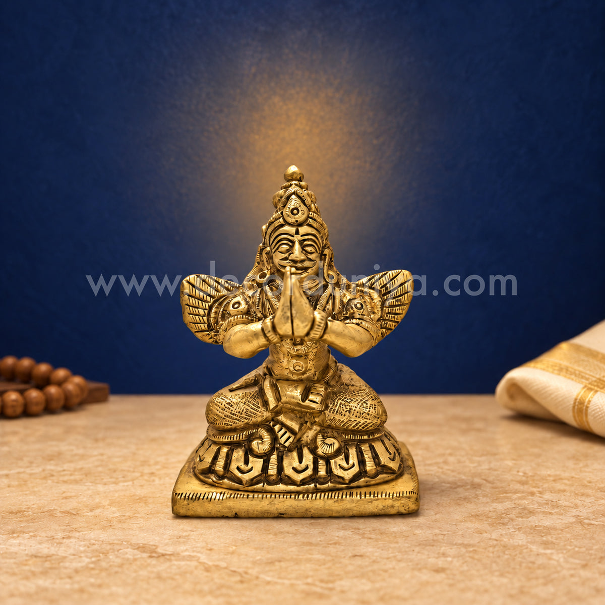 Lord Garuda | Garudar Brass Idol | Decor Duniya Brass Idols | Pooja & Home Décor – RBN22