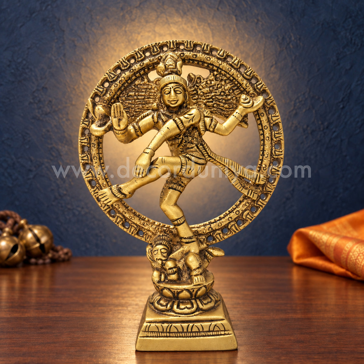 Lord Natarajar | Shiva Nataraja Brass Idol | Decor Duniya Brass Idols | Pooja & Home Décor – RBN25