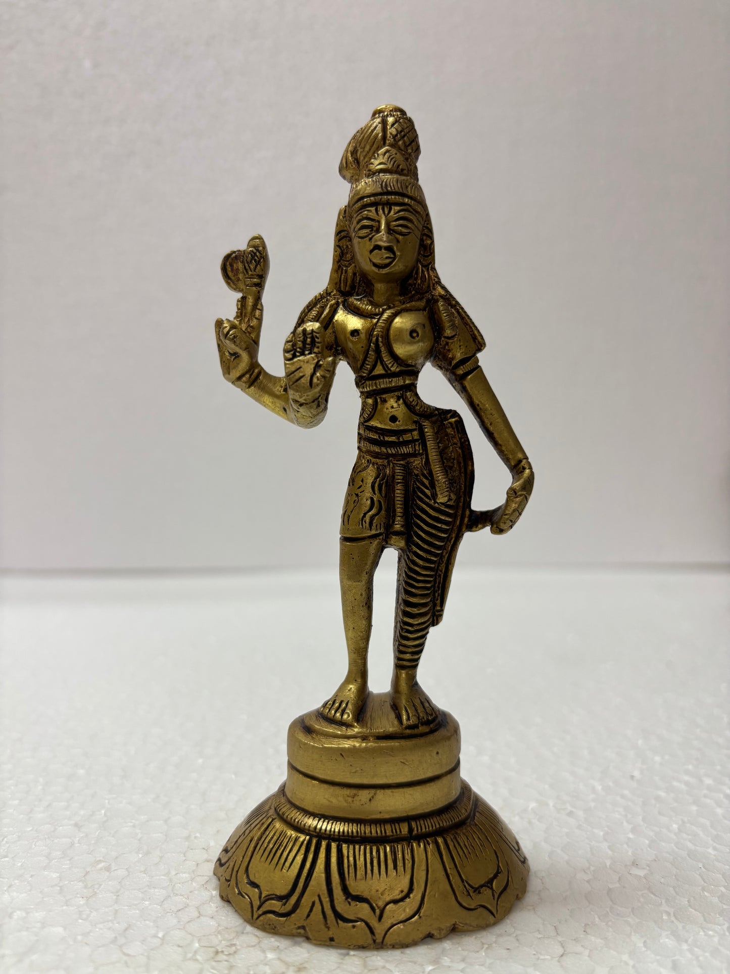 Ardhanareeswarar | Shiva Parvati Brass Idol | Decor Duniya Brass Idols | Pooja & Home Décor – RBN29