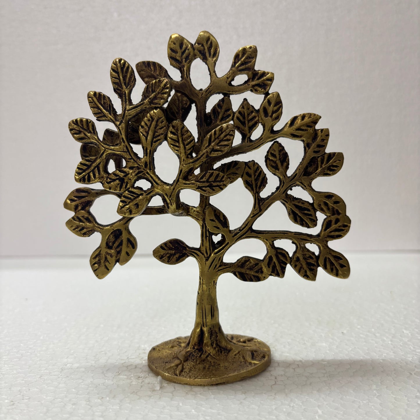Kalpavriksha Tree | Divine Wish-Fulfilling Tree Brass Idol | Decor Duniya Brass Idols | Pooja & Home Décor – RBN44