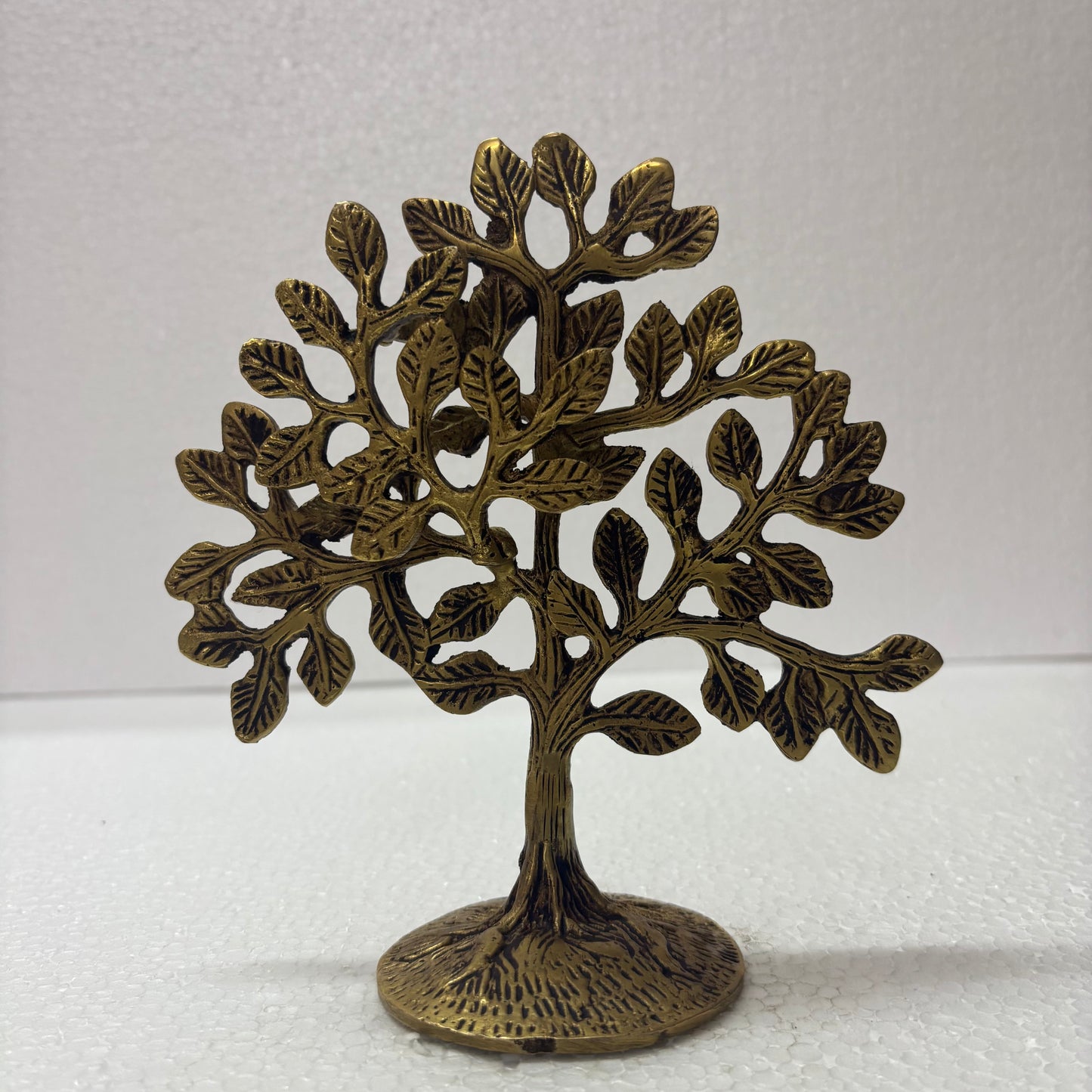 Kalpavriksha Tree | Divine Wish-Fulfilling Tree Brass Idol | Decor Duniya Brass Idols | Pooja & Home Décor – RBN47