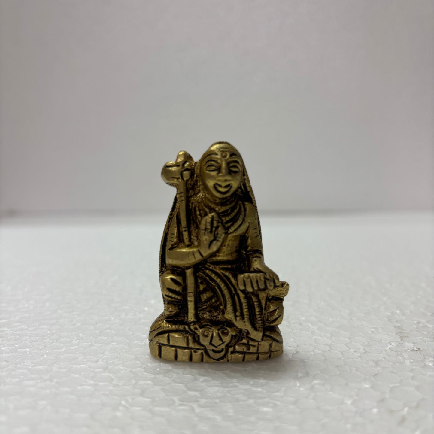 Adi Shankaracharya | Adi Shankarar Brass Idol | Decor Duniya Brass Idols | Pooja & Home Décor – RBN58