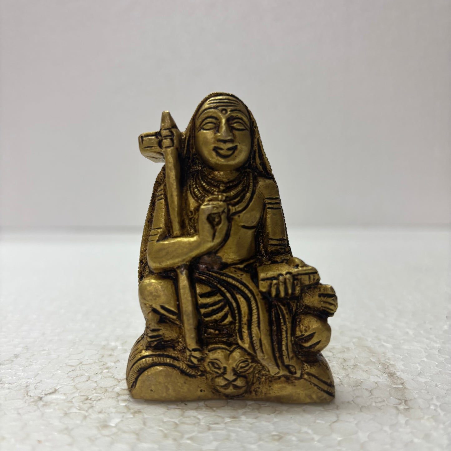 Adi Shankaracharya | Adi Shankarar Brass Idol | Decor Duniya Brass Idols | Pooja & Home Décor – RBN59