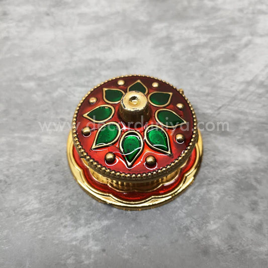 Meenakari Kum Kum Holder - RGS21-C