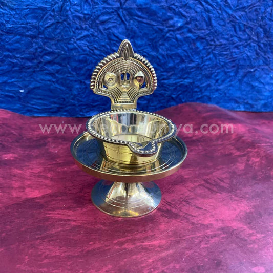 Vishnu Vilakku | Vishnu Deepam | Sangu Chakra Thirunamam Vilakku - RJ20A