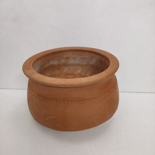 Red Mud Pot - Keera Kal Chatti - RM0032
